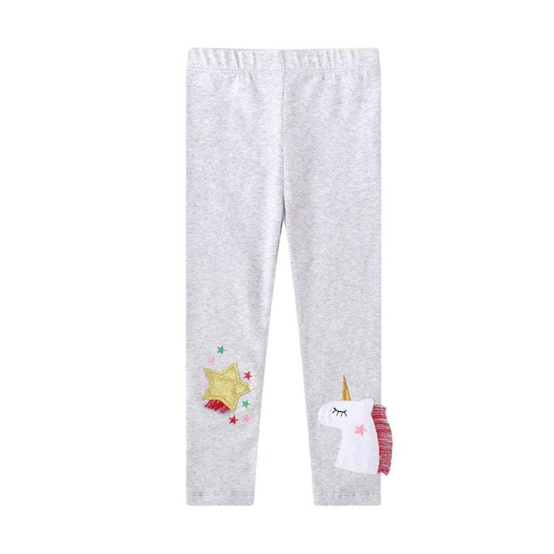 Girls Leggings - Unicorn star