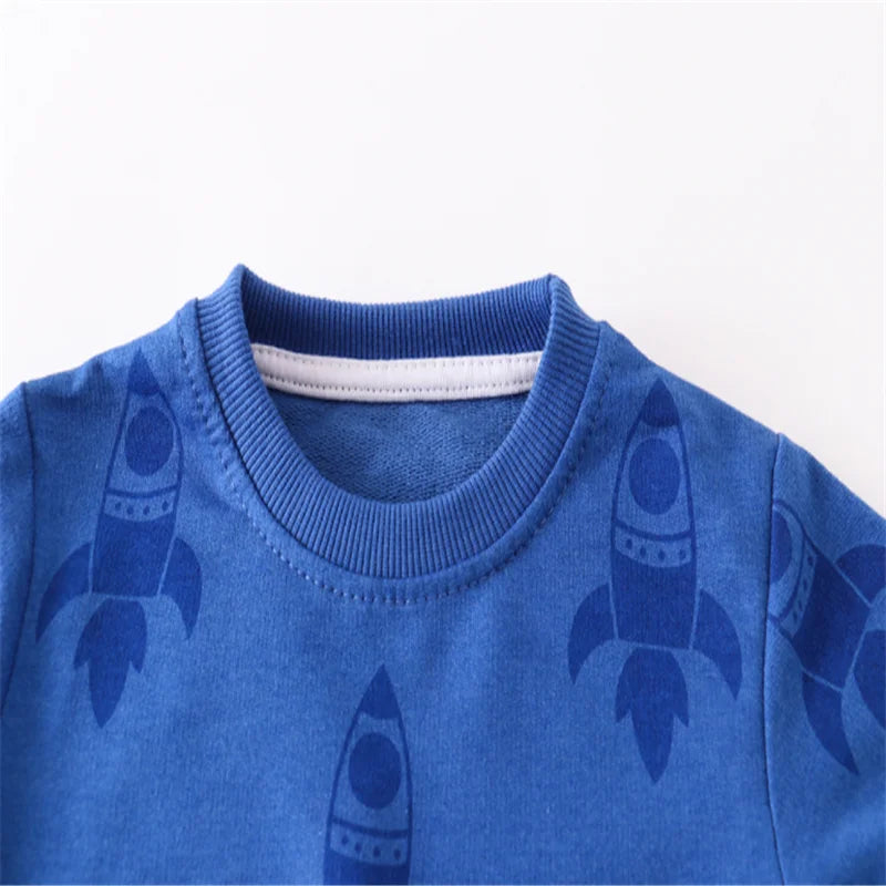 All Over Rocket Sweatshirts