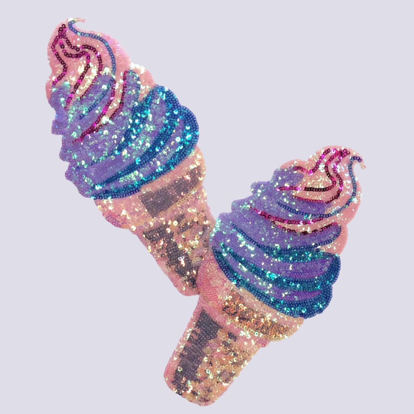 Icecream Iron on Patches (2 Piece)