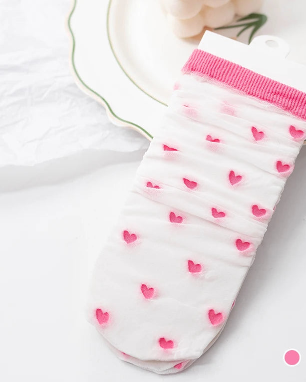 Ultra-thin Ankle socks with contrast tipping