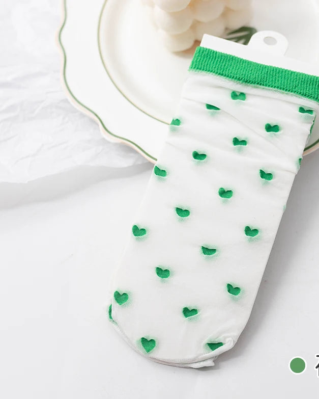 Ultra-thin Ankle socks with contrast tipping