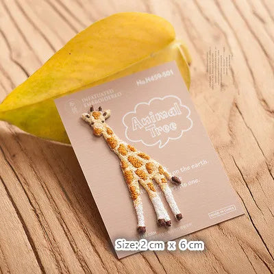Choose from your Mini Embroidery Animal Patches