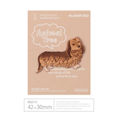 Choose from your Mini Embroidery Animal Patches