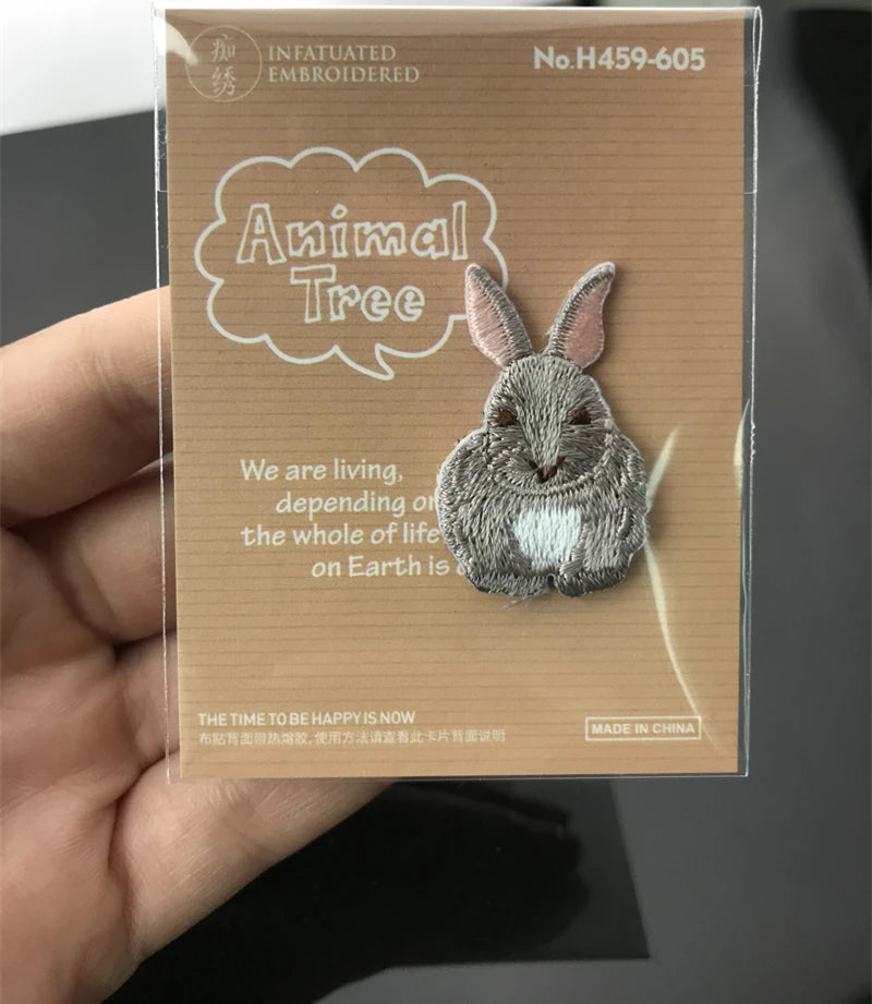 Choose from your Mini Embroidery Animal Patches