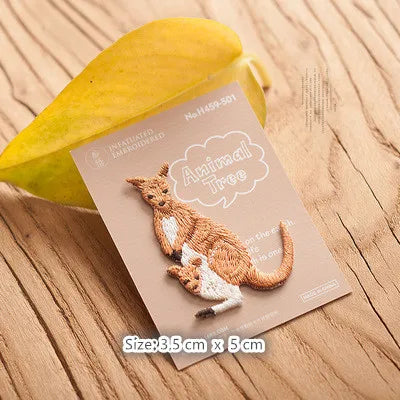 Choose from your Mini Embroidery Animal Patches