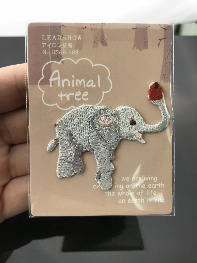Choose from your Mini Embroidery Animal Patches