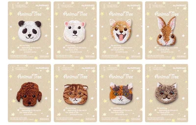 Choose from Animal Iron-on Patches