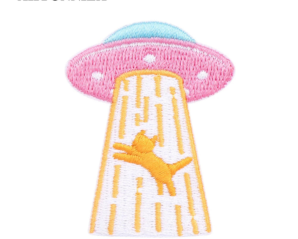 Choose from Space Travel Iron-on Patches