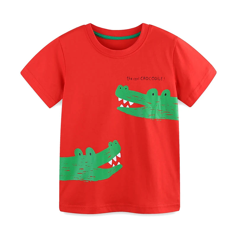Snappy Crocodile Short Sleeve T Shirt + Shorts
