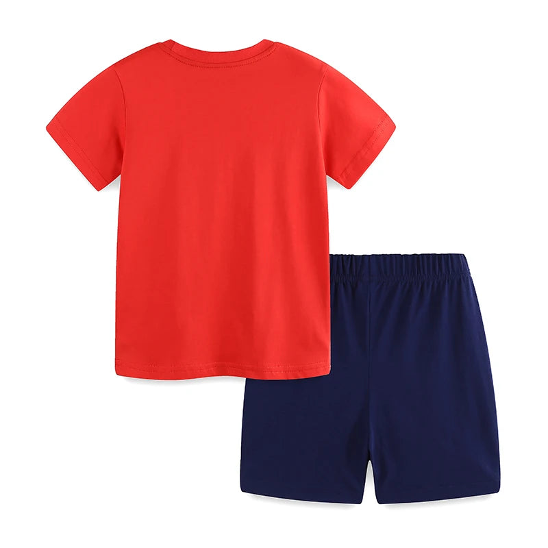Snappy Crocodile Short Sleeve T Shirt + Shorts
