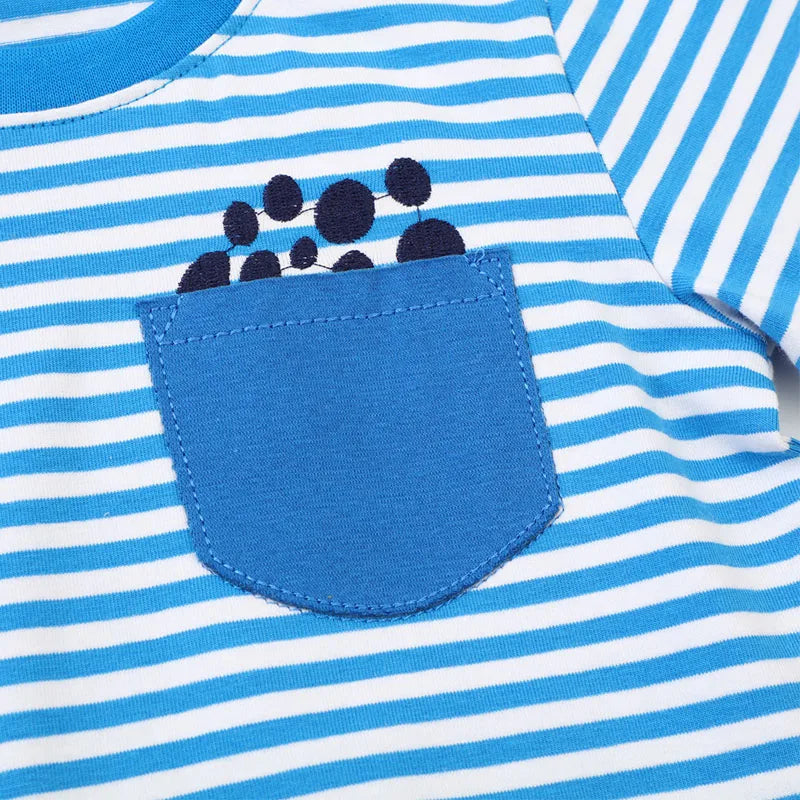 Blue Digger Long Sleeve T Shirt