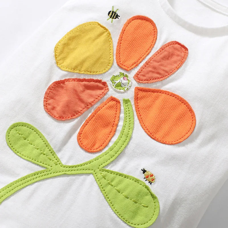 Girls Sleeveless T-Shirt & Shorts