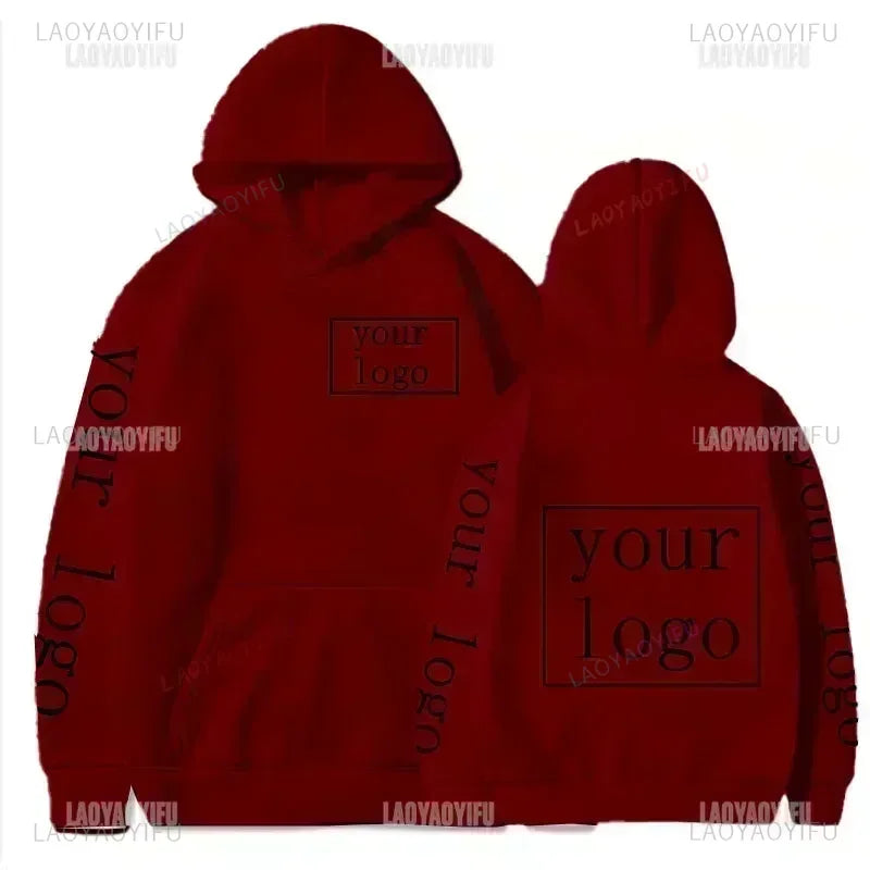 ADULT Custom Logo Hoodie