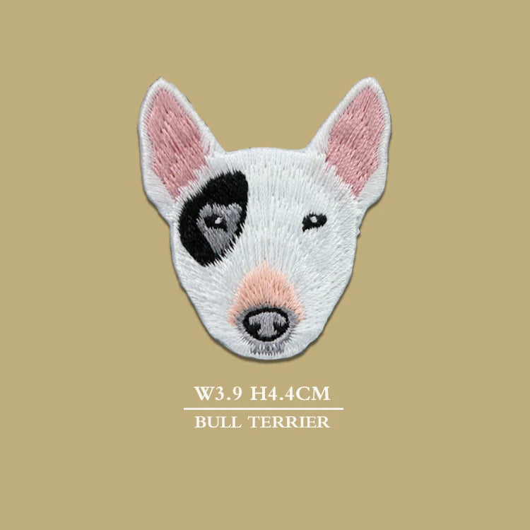Choose from your favourite Small Dog Iron On Patches
