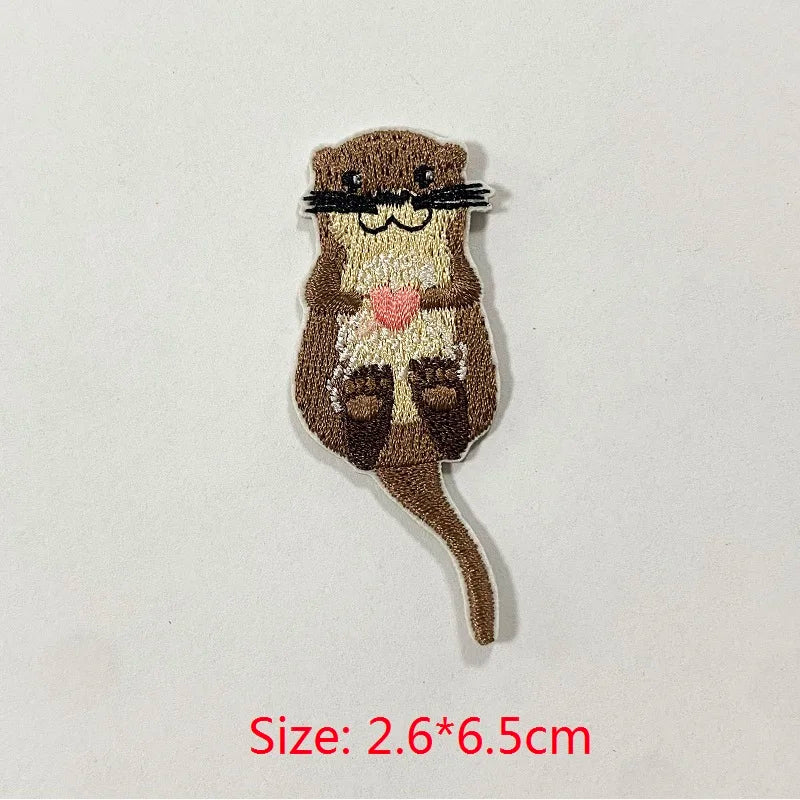 Choose from Lovely Animal Embroidered Iron on Patches