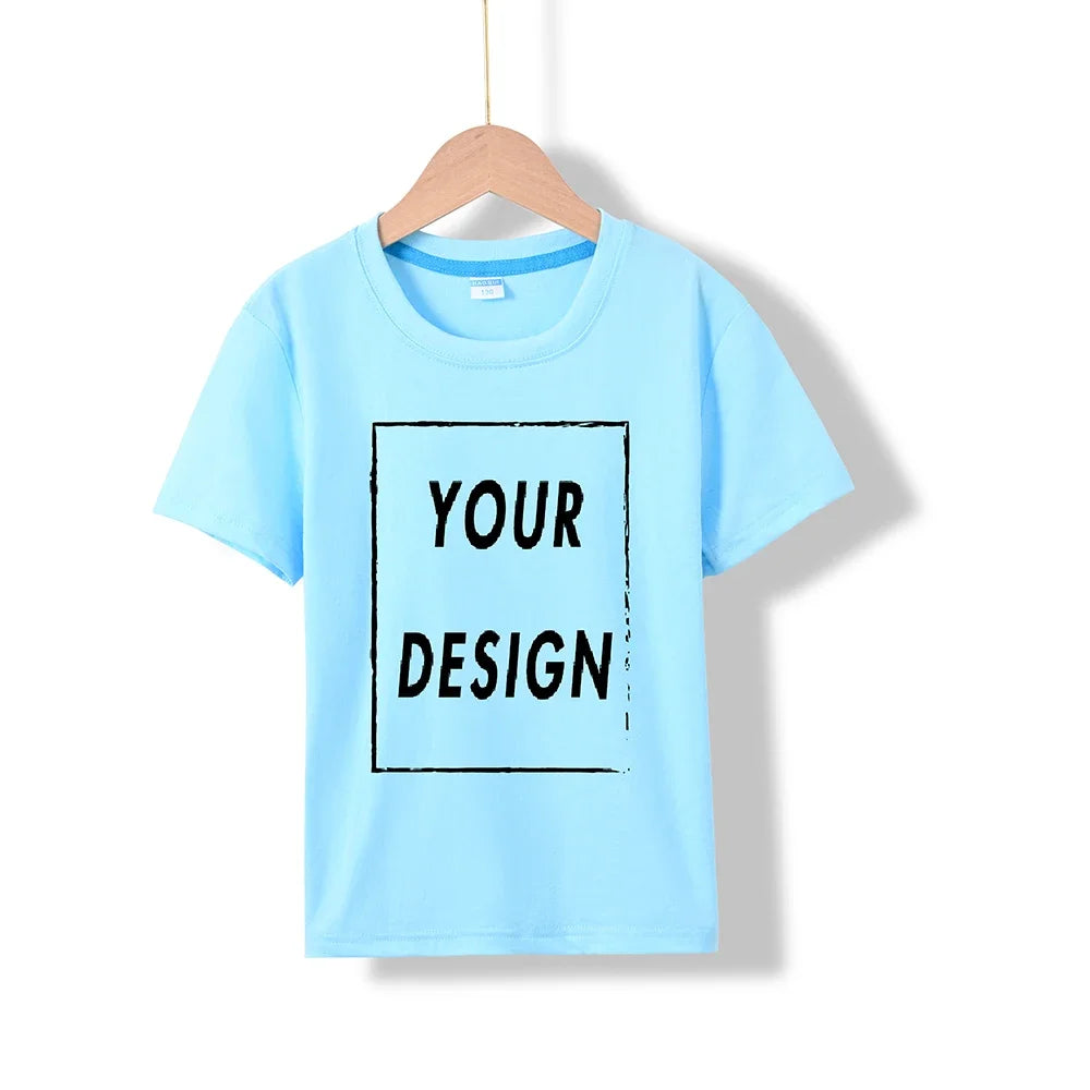 KIDS Cotton Logo T Shirt