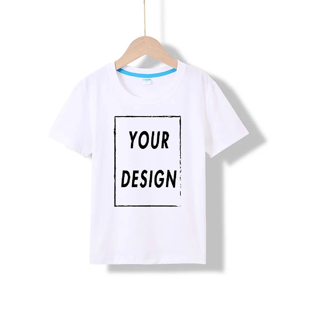 KIDS Cotton Logo T Shirt
