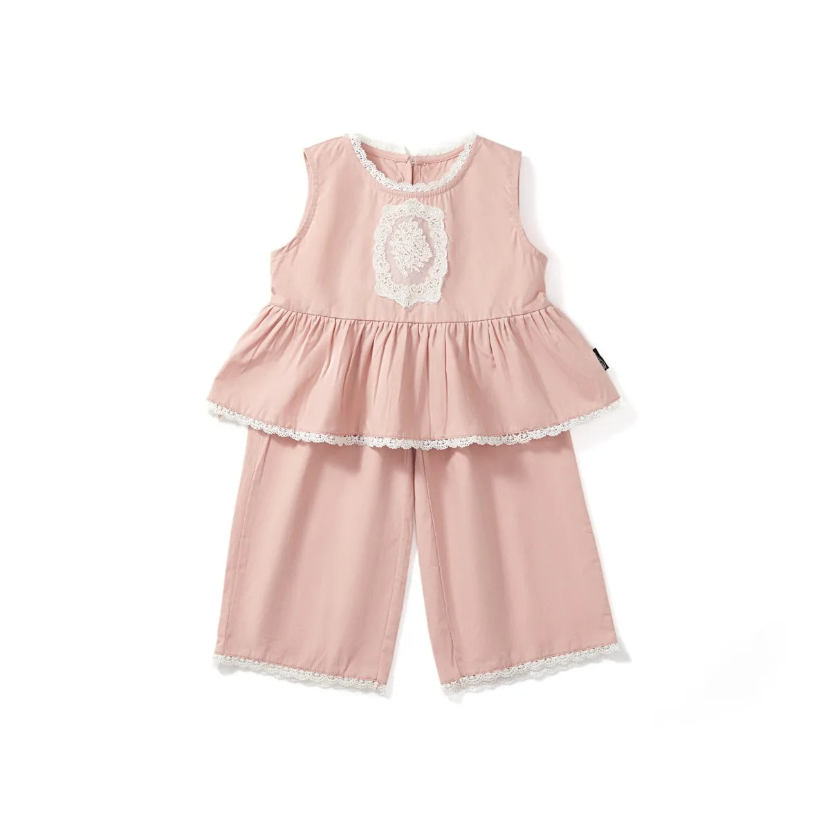 Girls 2 piece Lace Sleeveless Set