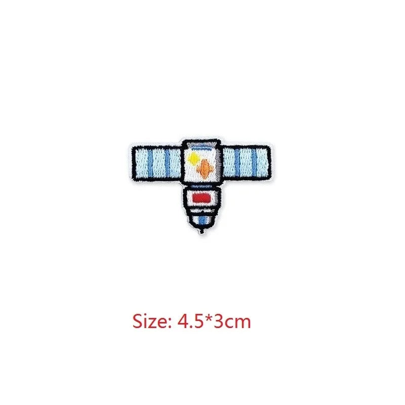 Choose from Astronaut & Space themed Iron on Patches