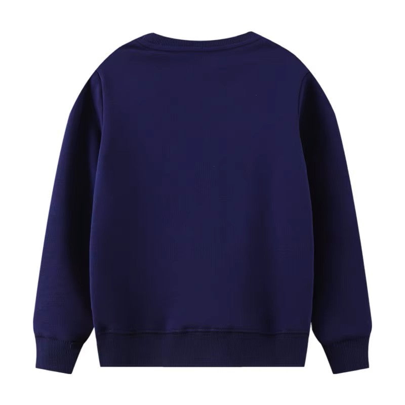 Birds & Flowers Embroidered Sweatshirt