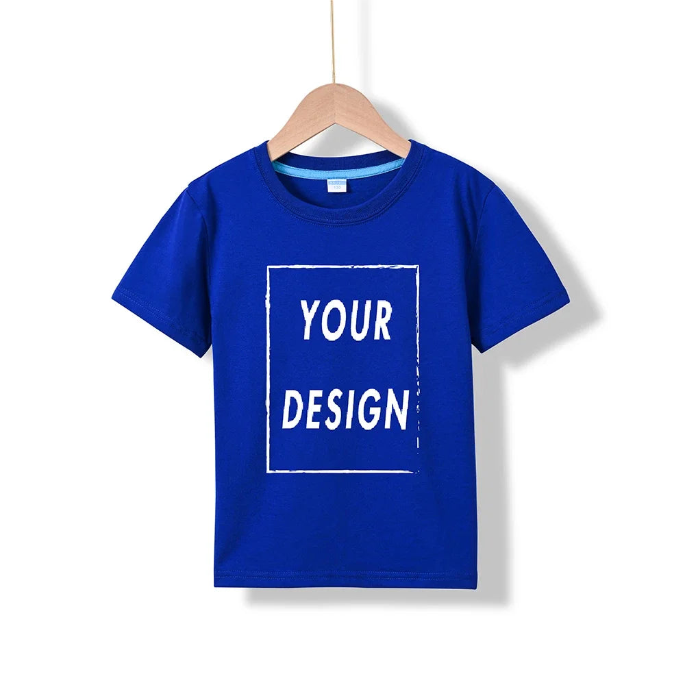 KIDS Cotton Logo T Shirt