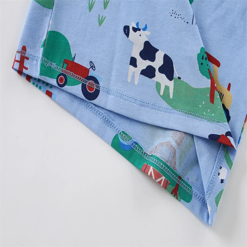 Tractor on the Farm T Shirt