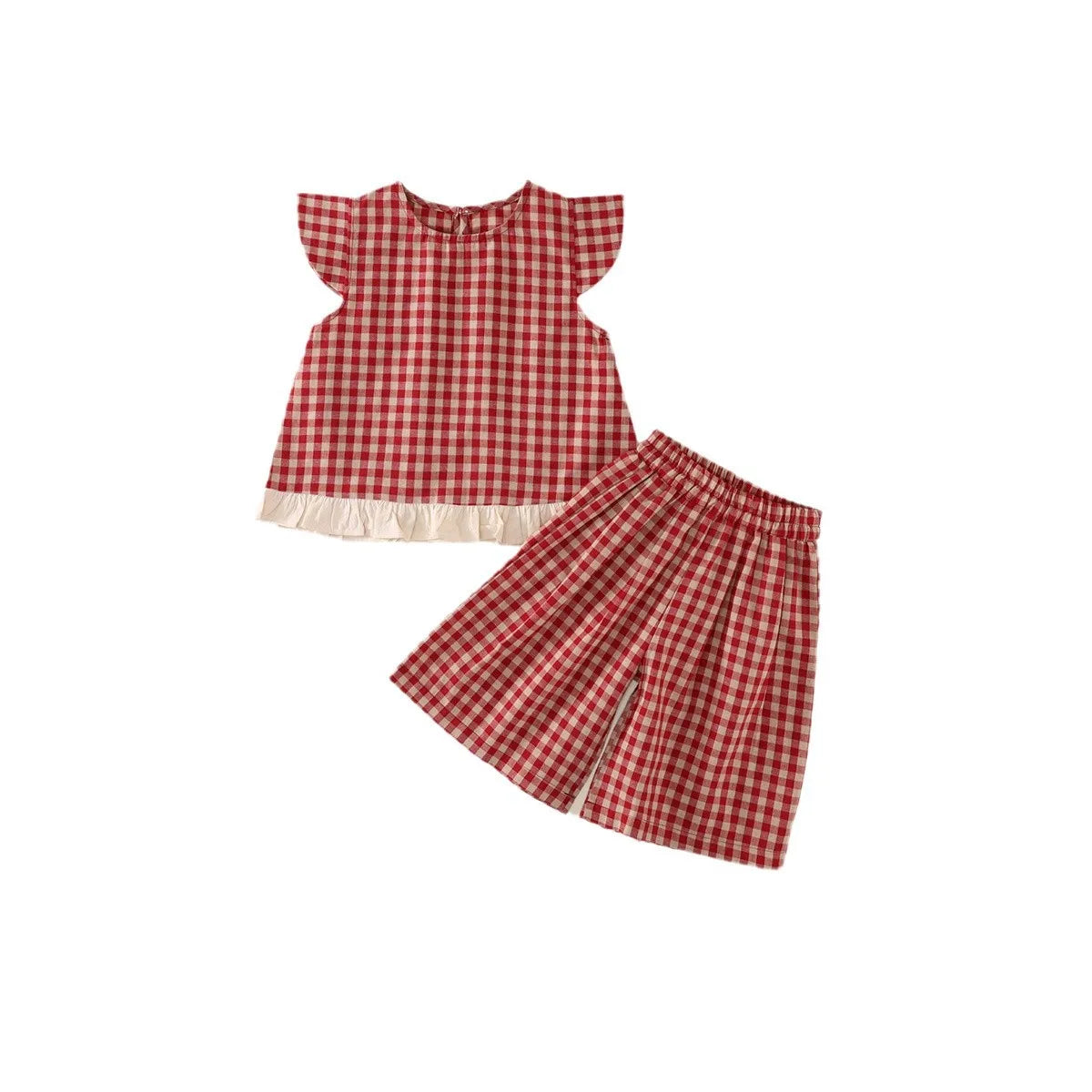Girls Two-piece Culotte set