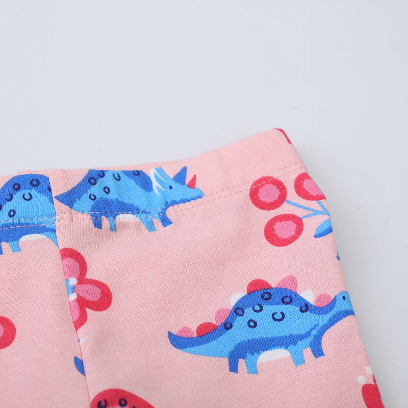 Girls Dinosaur Leggings