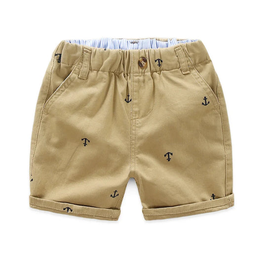 Allover Anchor Print Shorts