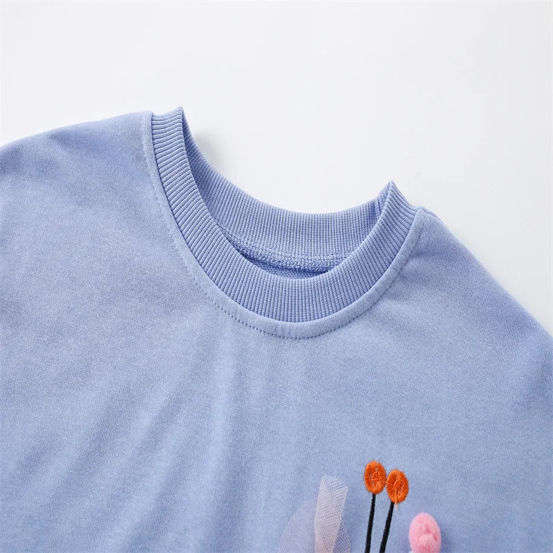 Ladybug Patch Sweatshirt