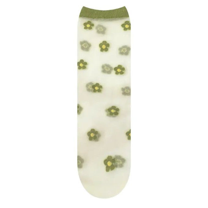 Ultra-thin Ankle socks with contrast tipping