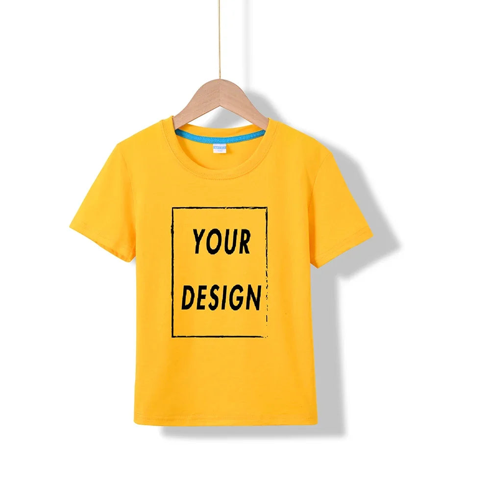 KIDS Cotton Logo T Shirt