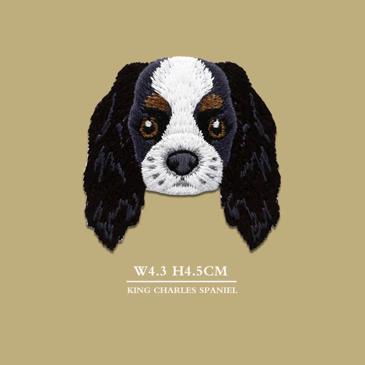 Choose from your favourite Small Dog Iron On Patches