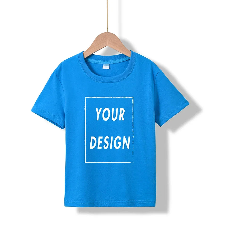 KIDS Cotton Logo T Shirt