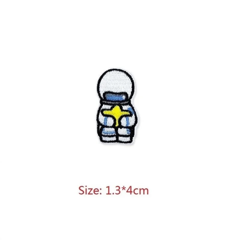 Choose from Astronaut & Space themed Iron on Patches