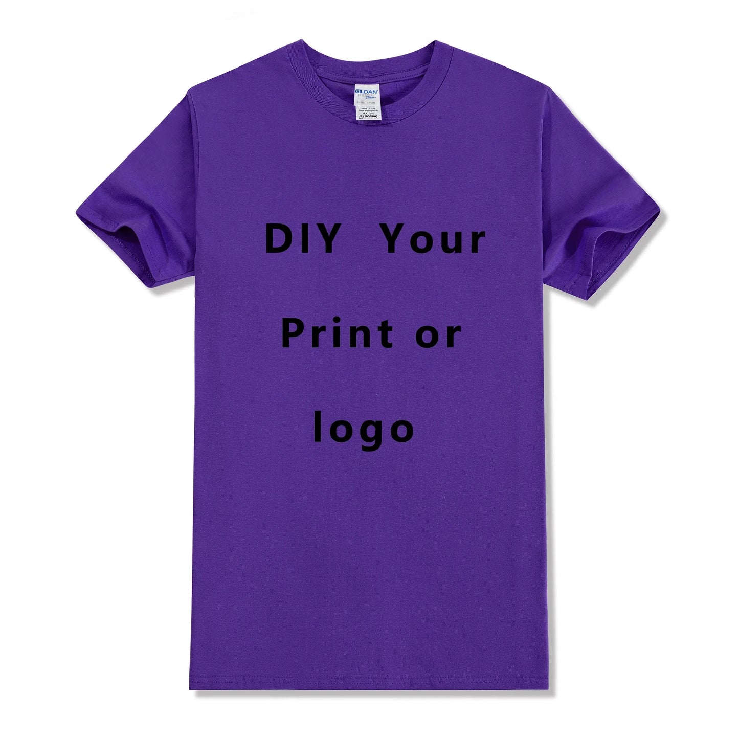 ADULT 100% Cotton Custom Logo T Shirt