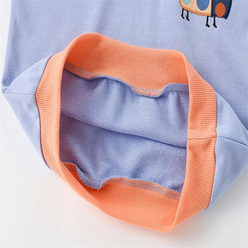 Ladybug Patch Sweatshirt