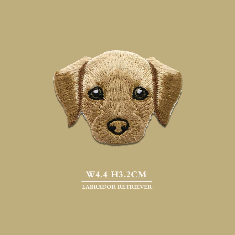 Choose from your favourite Small Dog Iron On Patches