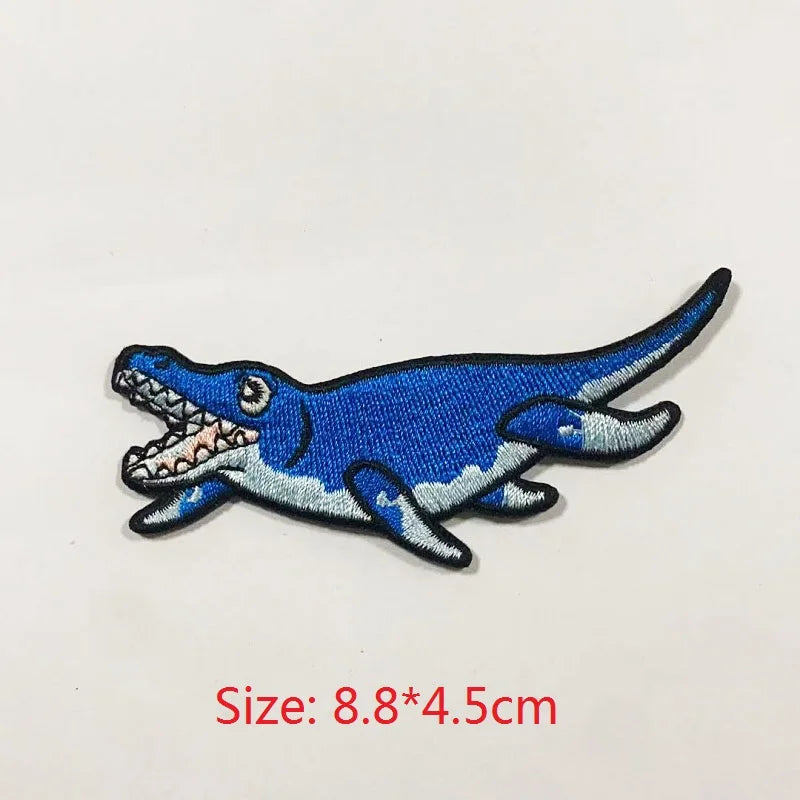 Choose from Dinosaur Iron-on Clothes Patches