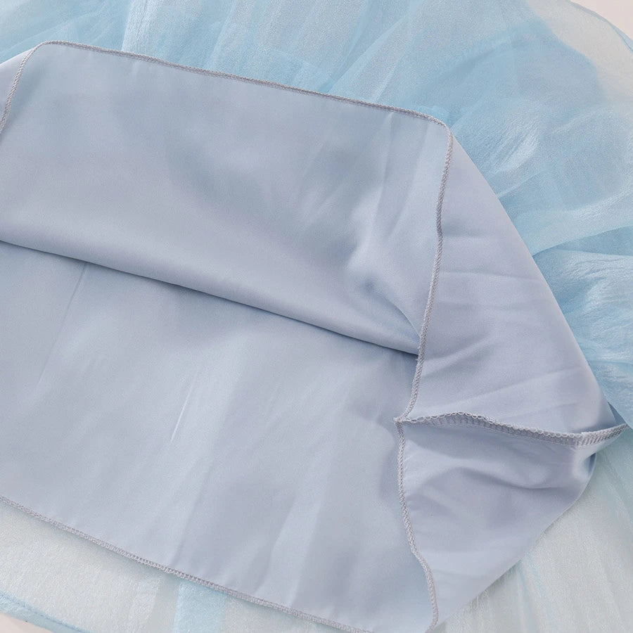 Girls Blue Halterneck Dress