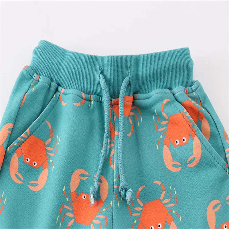 Crab print Shorts