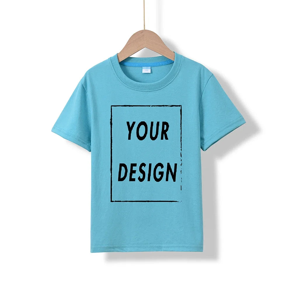 KIDS Cotton Logo T Shirt