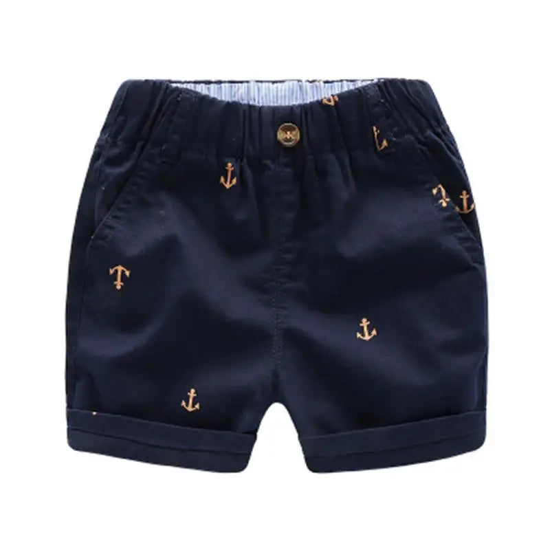Allover Anchor Print Shorts