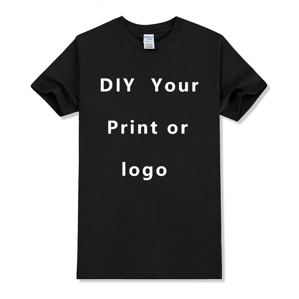 ADULT 100% Cotton Custom Logo T Shirt