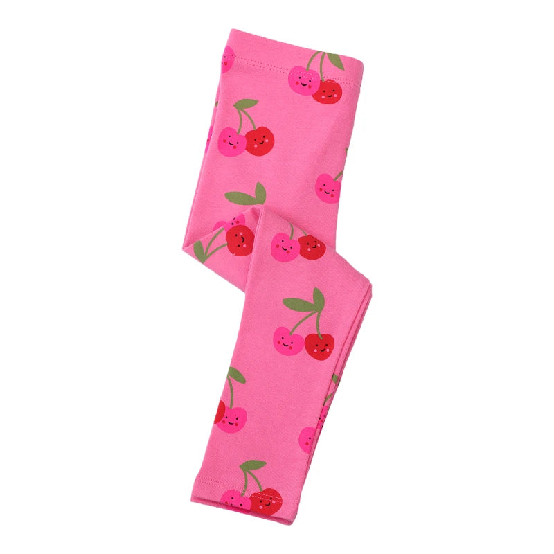 Girls Happy Cherry Leggings