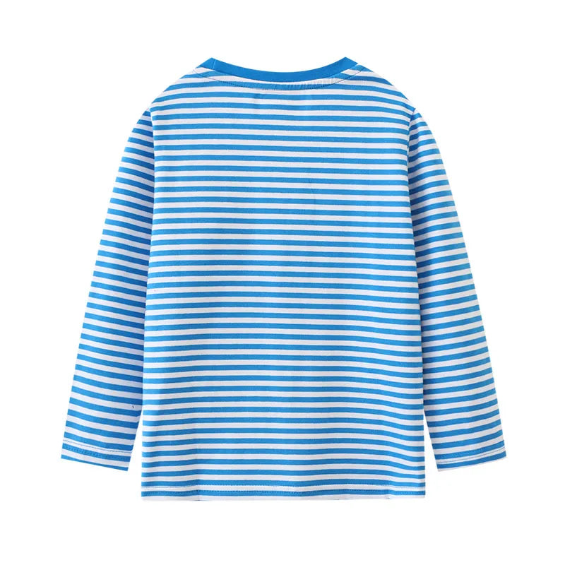 Blue Digger Long Sleeve T Shirt