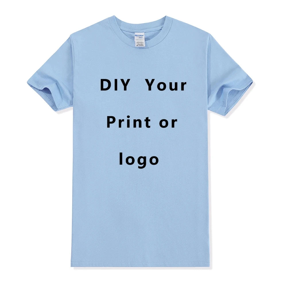 ADULT 100% Cotton Custom Logo T Shirt