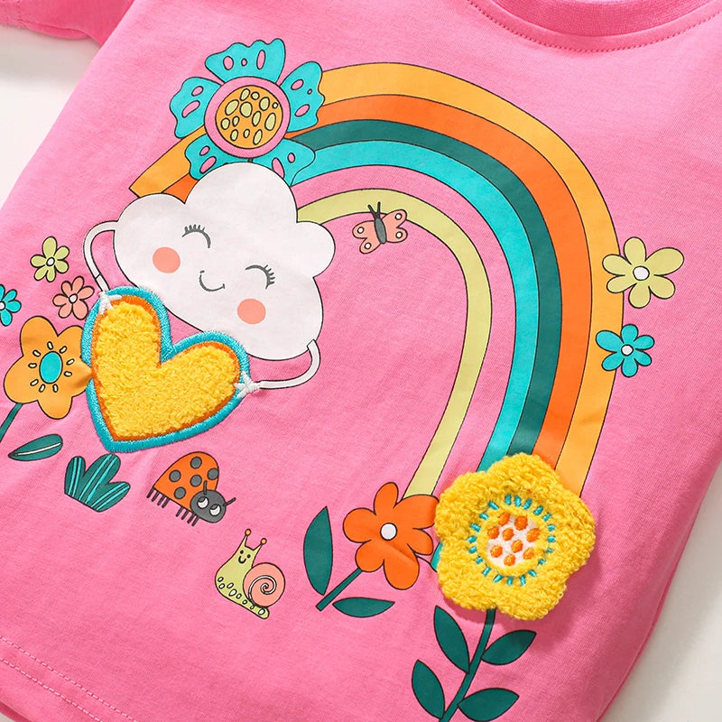 Rainbow Garden T Shirt