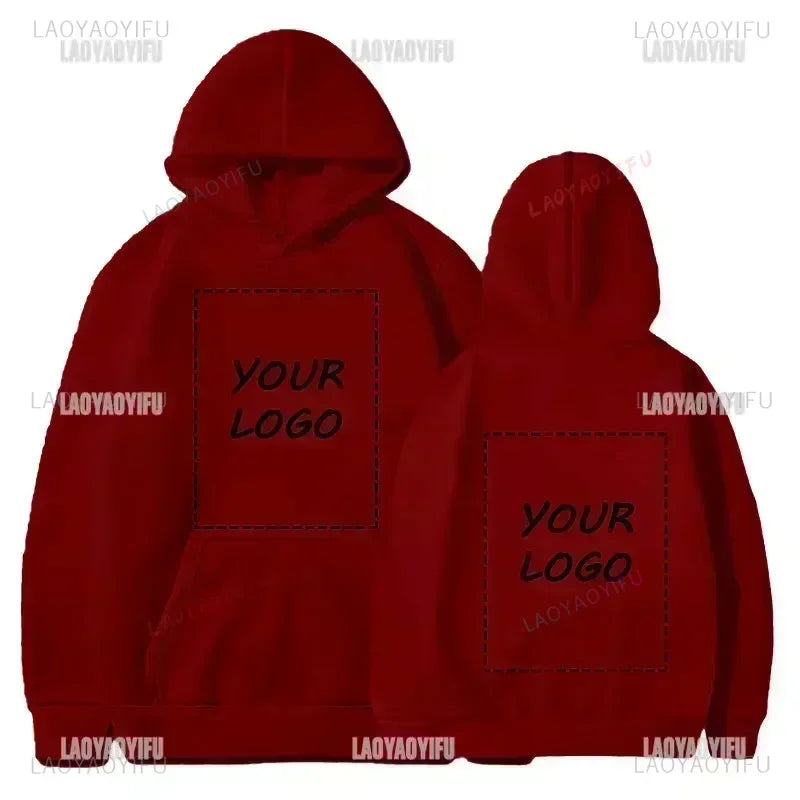 ADULT Custom Logo Hoodie