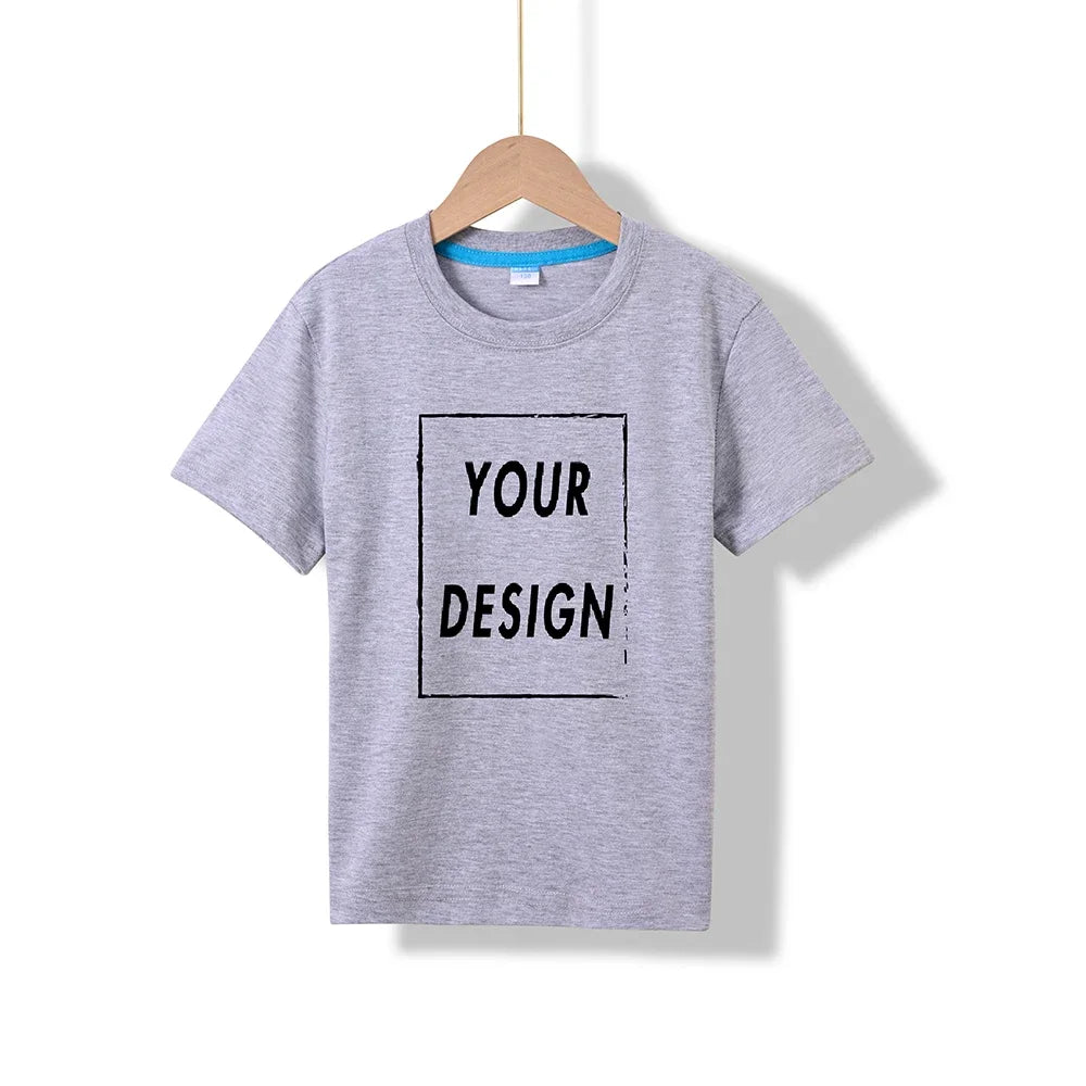 KIDS Cotton Logo T Shirt